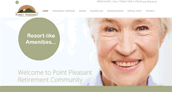 Desktop Screenshot of pointpleasantretirement.com